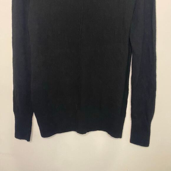 Women's Banana Republic Black Sweater Italian Merino Wool Blend Classic Small - Picture 11 of 15